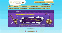 Desktop Screenshot of goldengoosepromotions.com